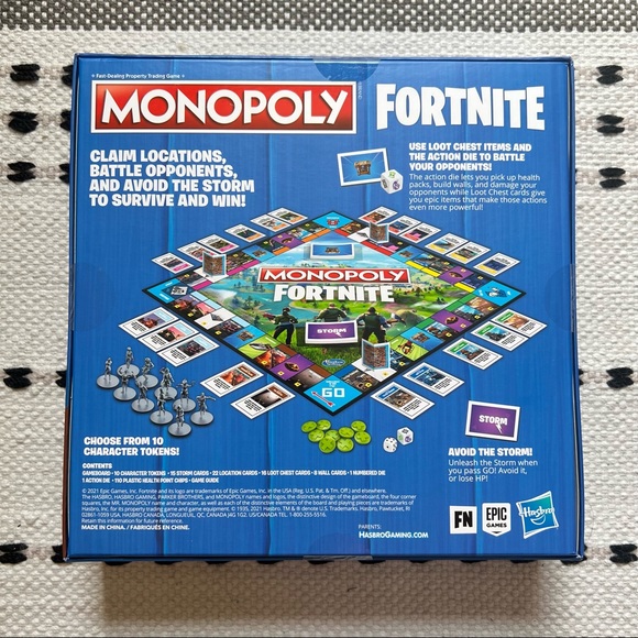 Monopoly Game: Fortnite Collector's Edition Board Game (with Code) | NIB - Picture 2 of 2